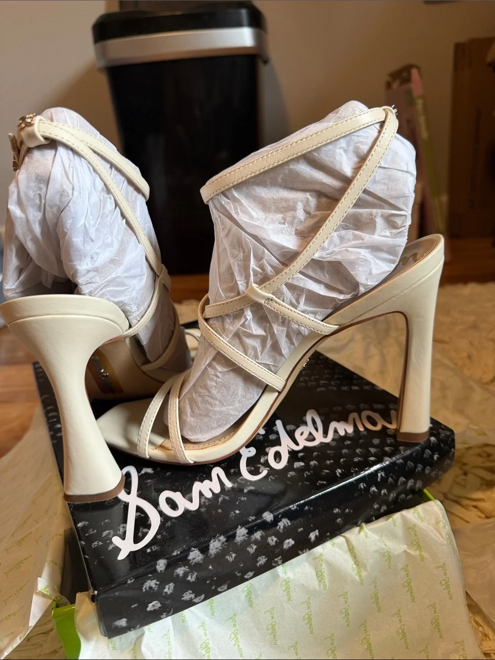 Sam Edelman strappy leather heels Lilly